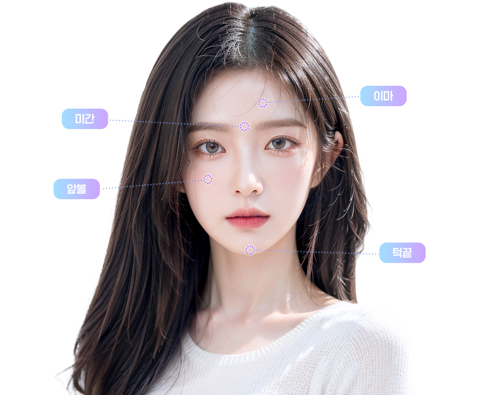 face-filler_part- - オールリティングリフティングクリニック 비수술윤곽교정 페이스필러 시술부위